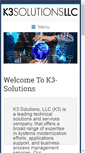 Mobile Screenshot of k3-solutions.com